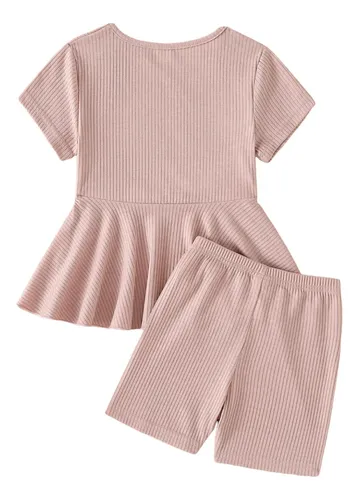 Conjunto Short Polera Niña