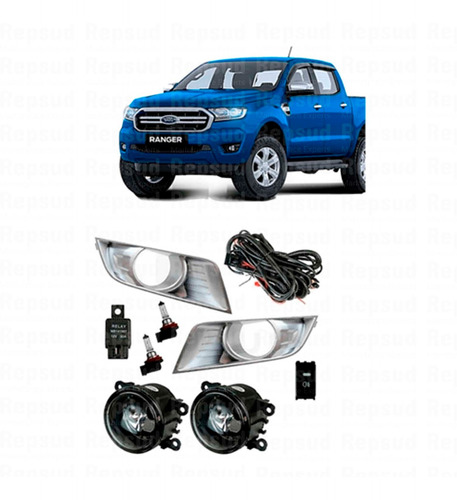 Kit De Neblineros Ford Ranger 3.2 2018 P5at Diesel Dohc