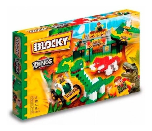 Blocky Dinos 260pzs 01-0679