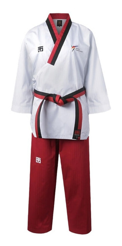 Mooto Taekwondo Dobok Uniforme Poomsae Poom Mujer