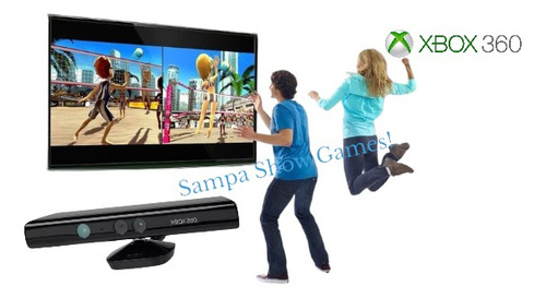 Sensor Kinect Xbox 360 + Jogos - Promoção (Recondicionado)