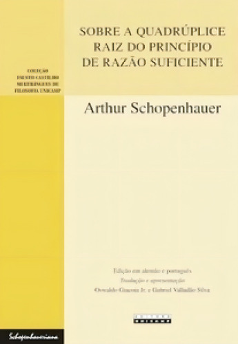 Sobre A Quadrúplice Raiz Do Princípio De Razão Suficiente