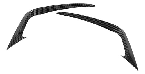 Difusor De Parachoques Delantero De Fibra De Carbono, 2 Unid
