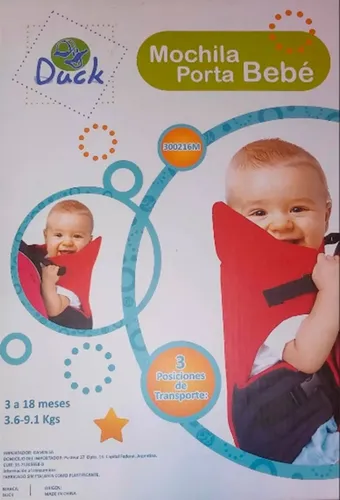 Mochila porta bebe duck hotsell