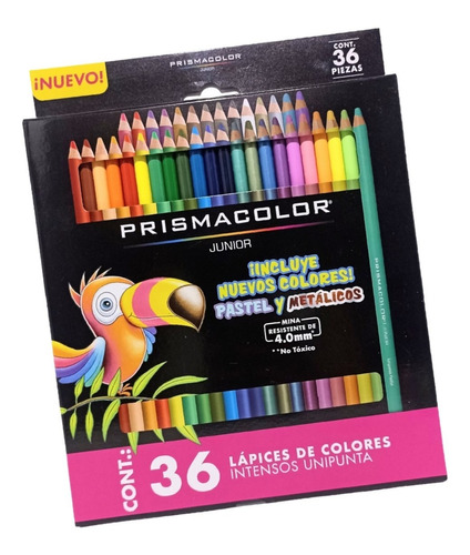 Creyones De Madera Prismacolor 36 Col