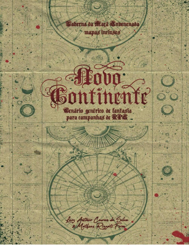 Libro: Novo Continente: Cenário Genérico De Fantasia Para De