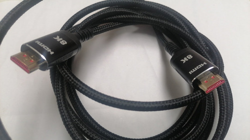 Cable Hdmi 2.1 De 8k, 3mts, Alta Velocidad. Vhcf 