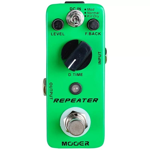 Pedal Guitarra Delay Mooer Repeater Delay Mdl1 Micro Pedal