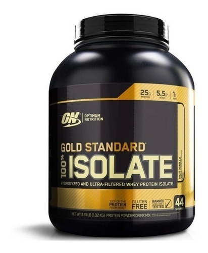 100% Whey Gold Isolate (2.91lbs/1320g) Optimum Nutrition