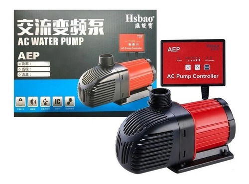 Bomba Submersa Para Aquário Lago Hsbao Aep-6000 55w 127v