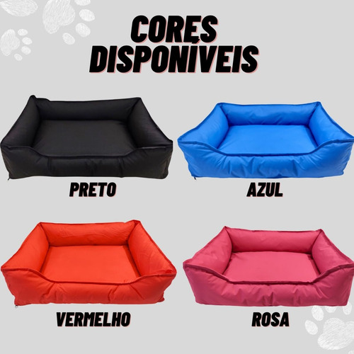 Caminha Para Cachorro Impermeável Gg Lavável Pet 70x60 Luxo