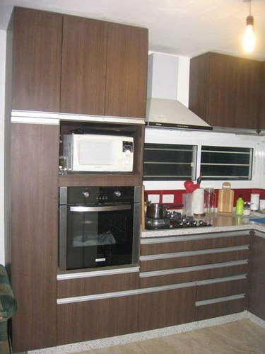 Imagen 7 de 8 de Mueble Torre Para Microondas Y Horno De Empotrar