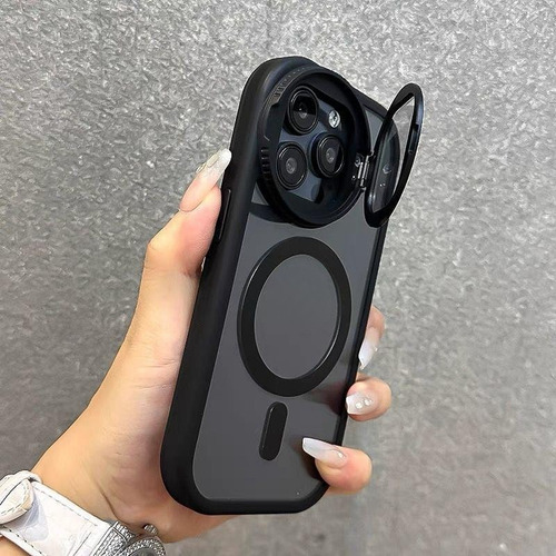 Potente Funda De Lente Anticaída Space Capsule Con Protección De 360° Para iPhone 11, 12, 13, 14, 15, 16 Pro Max