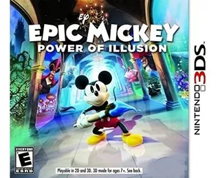Entrega Hoy, Epic Mickey Power Of Illusion 3ds Nintendo