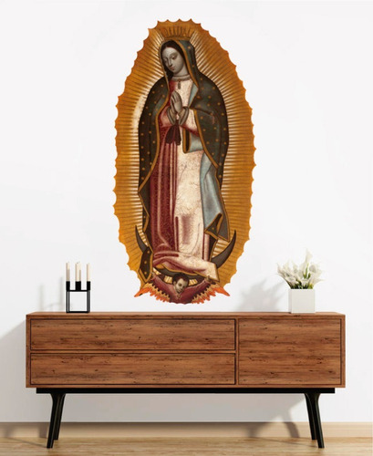 Decoracion Pared Religion Virgen De Guadalupe Sticker X