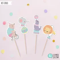 Comprar Kit Imprimible Circo Nena Deco + Candy Bar