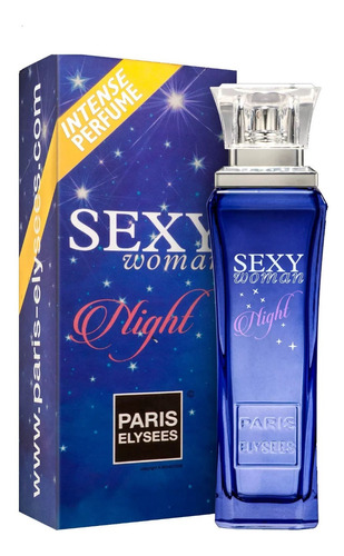 Sexy Woman Night Paris Elysees Fem 100 Ml - Lacrado Original