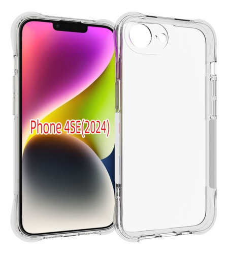 Funda De Tpu Antideslizante Y A Prueba De Golpes For iPhone 16e