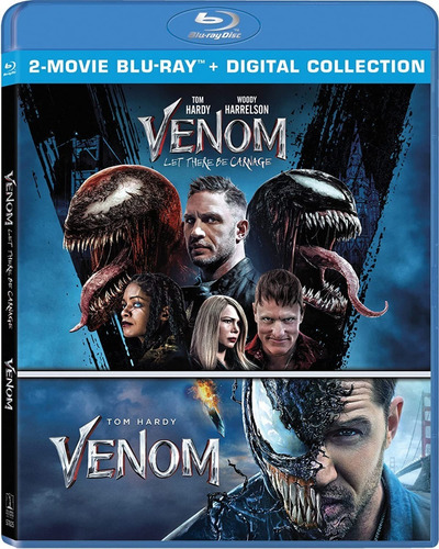 Blu-ray Venom + Venom Let There Be Carnage / 2 Films