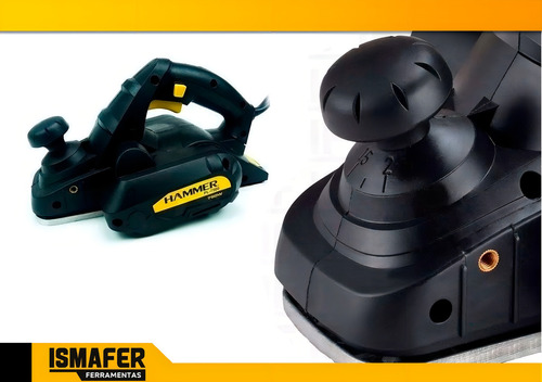 Plaina Elétrica Industrial 750w 220v Hammer Rolamentada Cor