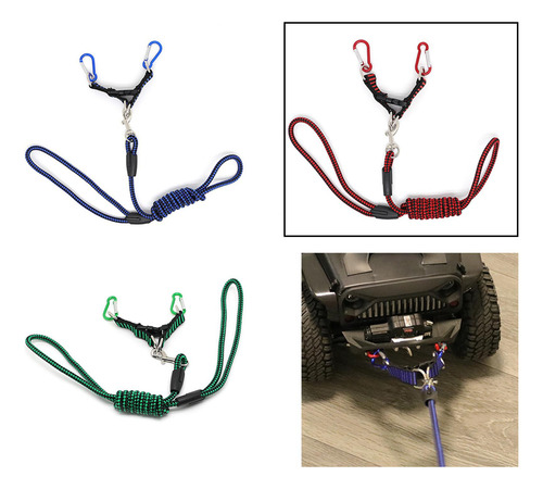 3 Cuerda De Remolque Rc Universal Para 1: 5 1: 8 1:10 Escala