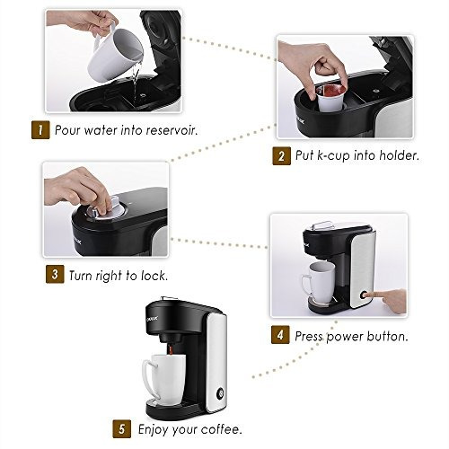 Chulux Cafetera Electrica Personal Con Dispensador