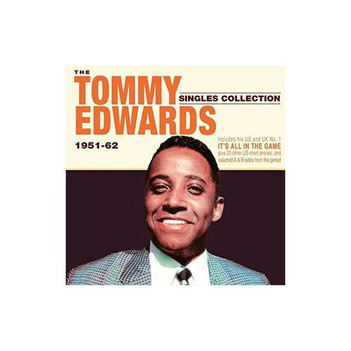 Edwards Tommy Singles Collection 1951-62 Usa Import Cd X 2