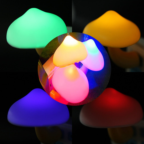 Lámpara De Noche Led Para Enchufar En Pared