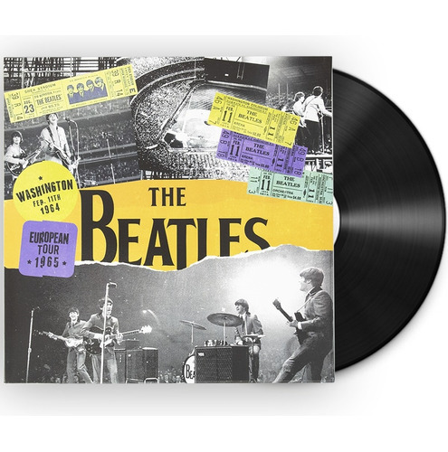 The Beatles  Live Washington 64 & Live European Tour Vi&-.