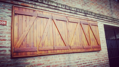 Postigones En Madera Dura Para Exterior Todo T/ De Aberturas