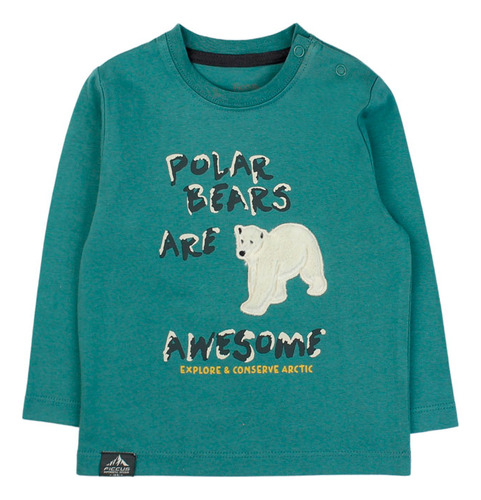 Polera Arctic Verde Bebés