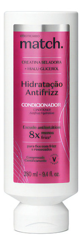 O Boticário Match Hidratação Antifrizz Condicionador 280ml