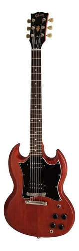 Guitarra eléctrica Gibson Modern Collection SG Tribute de caoba 2018 vintage cherry satin laca nitrocelulosa satinada con diapasón de palo de rosa