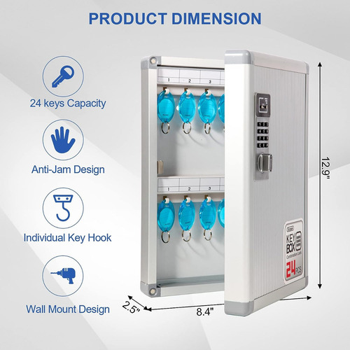 Gabinete Para Llaves Con Cerradura De Código