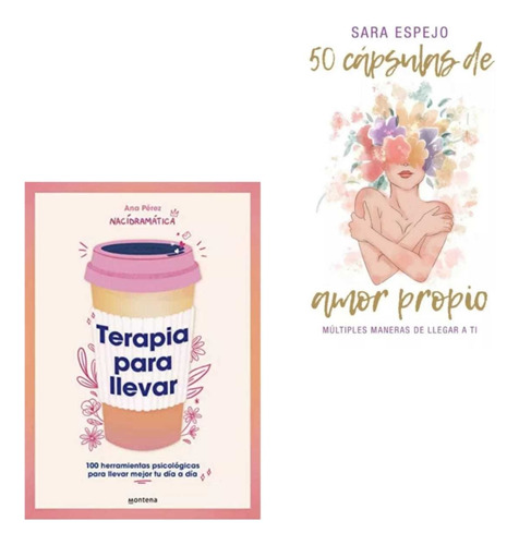 50 Cápsulas De Amor Propio + Terapia Para Llevar - Paquete