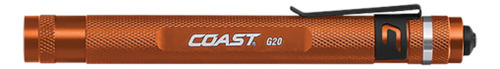 21508 Coast Products G20 Led Flashlight Orange Body In Ccd