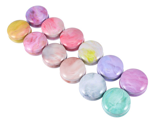 Tarro Con Soporte De Oro Rosa, 12 Unidades