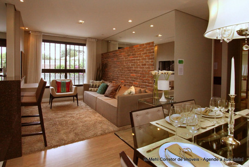 Imagem 22 de 30 de Apartamento Com 2 Dormitórios À Venda Com 90.48m² Por R$ 418.000,00 No Bairro Santo Inácio - Curitiba / Pr - M2si-bwpr2