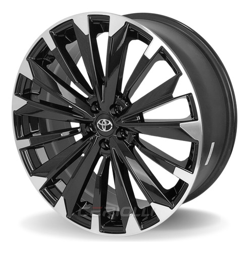 Rodas Aro 18 5x100 Toyota Corolla 2024 S49 Gli Xei 4 Rodas