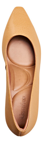 Scarpin Casual Feminino Al2204 Com Calce Fácil 39 Usaflex