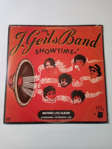 J Geils Band - Showtime Lps Vinilos (Usado)