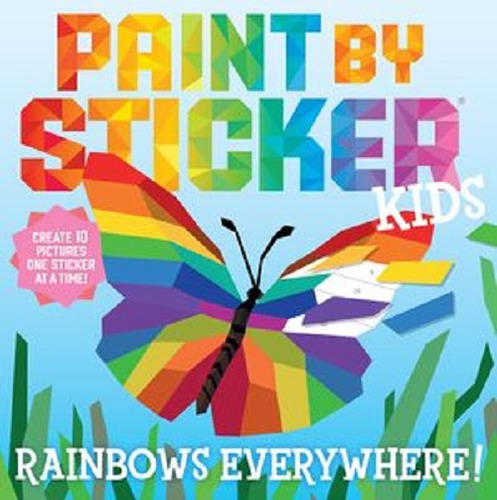 Paint By Sticker Kids Rainbows Everywhere