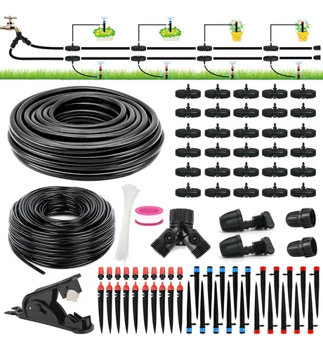 Kits De Riego Por Goteo, Sistema De Riego Automatico De Enfr