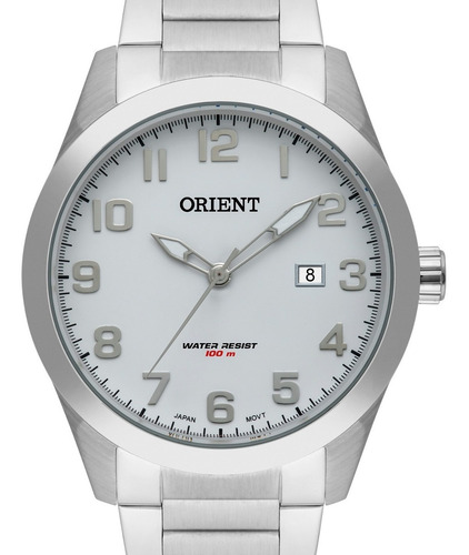 Relógio Orient Masculino Prata Mbss1360 B2sx