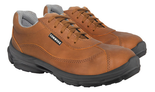 Imagen 2 de 10 de Calzado De Seguridad Conwork Línea Ergon 103za Titan Camel