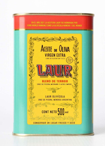 Laur Aceite De Oliva Virgen Extra Blend De Terroir 500 Ml