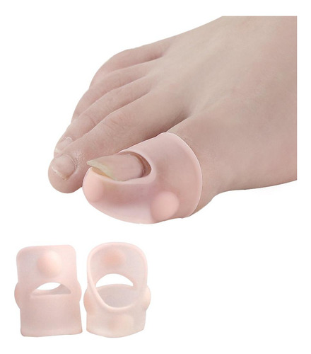 Gel Para De Uñas De Pies Encarnados De Silicona De 5 Pares,