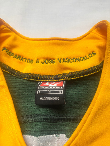Jersey Pumas Unam Futbol Americano Vaqueros Prepa 5 Verde
