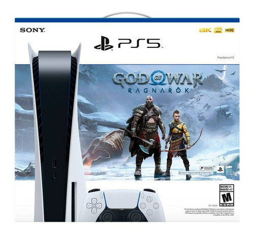 Kit Playstation5 Estandar God Of War Ragnarok (voucher)