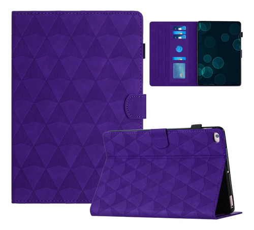 Funda Morada Con Estampado Para iPad Pro 9.7/9.7 2018/2017